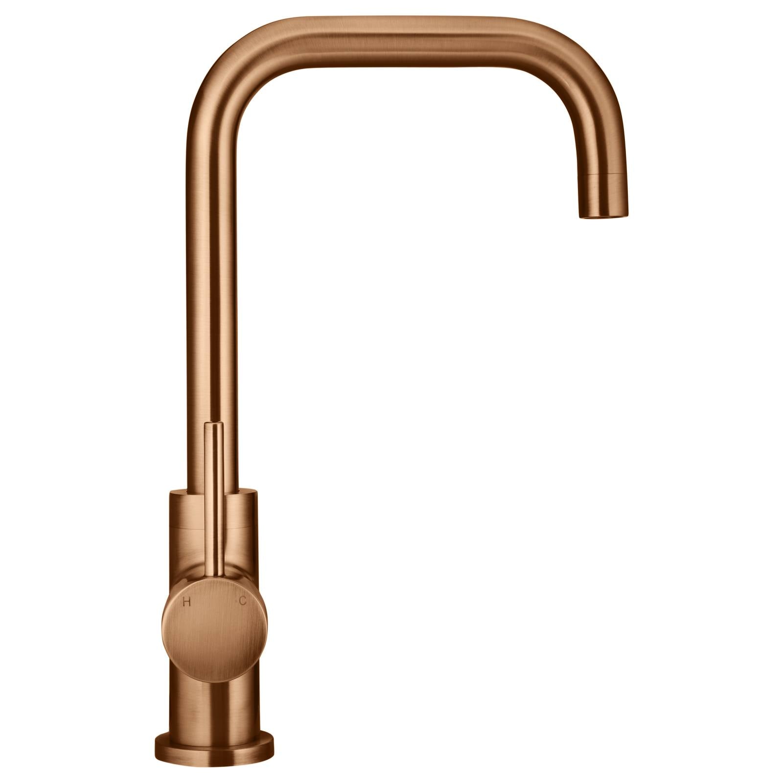 Meir Round Kitchen Mixer, Lustre Bronze