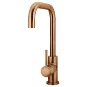 Meir Round Kitchen Mixer, Lustre Bronze