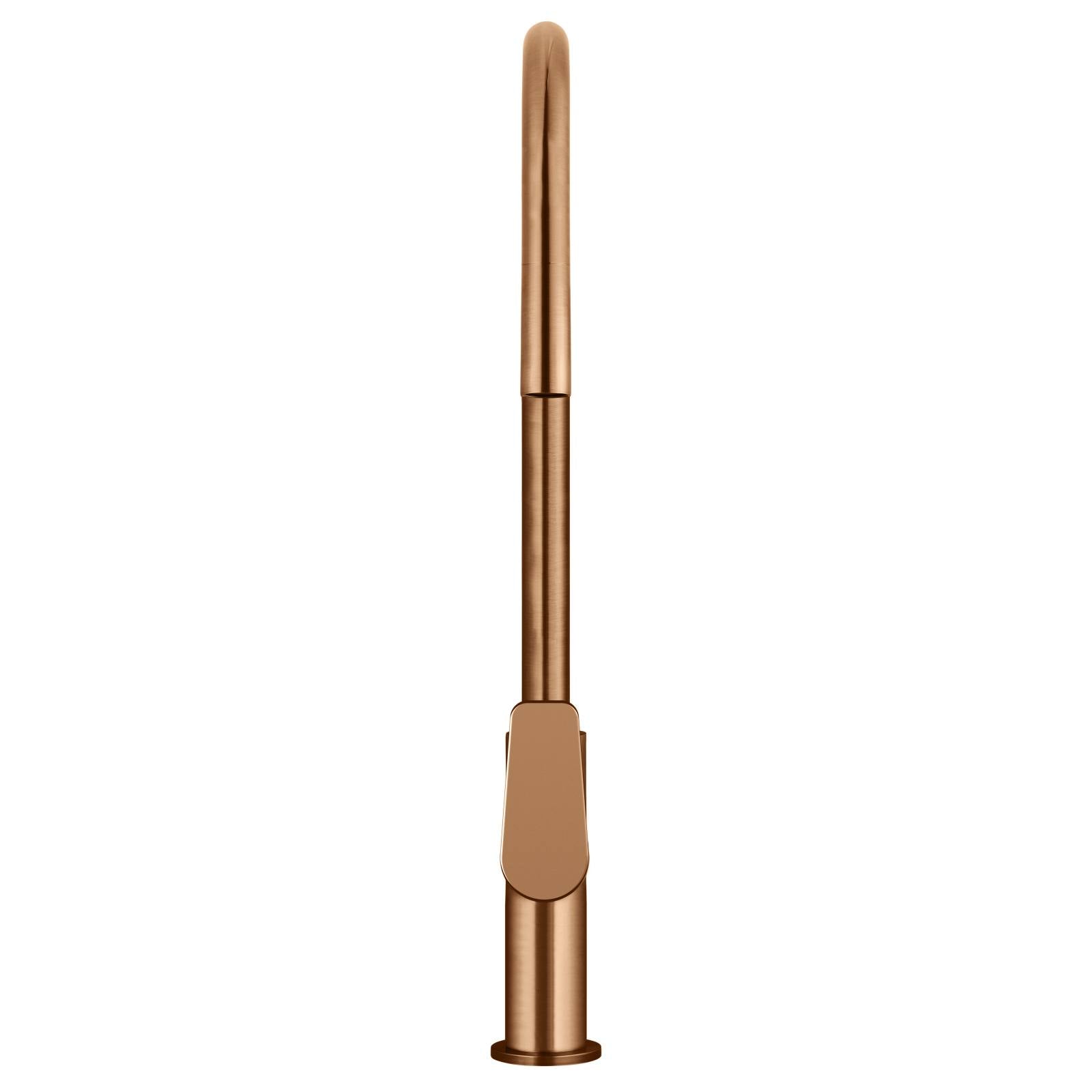 Round Paddle Piccola Pull Out Kitchen Mixer, Lustre Bronze