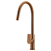 Round Paddle Piccola Pull Out Kitchen Mixer, Lustre Bronze