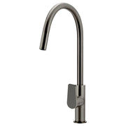 Round Paddle Piccola Pull Out Kitchen Mixer, Shadow