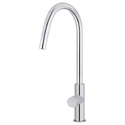 Round Pinless Piccola Pull Out Kitchen Mixer, Polished Chrome