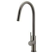 Round Piccola Pull Out Kitchen Mixer, Shadow