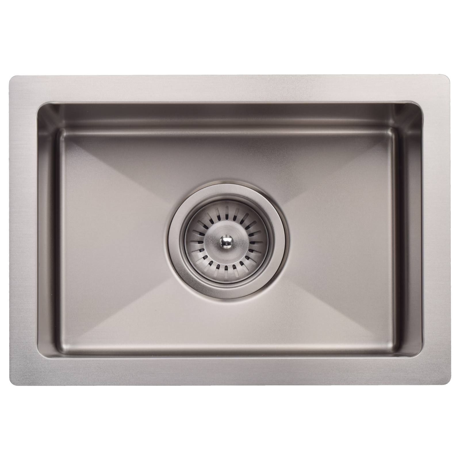 Single Bowl 382 x 272, PVD Brushed Nickel