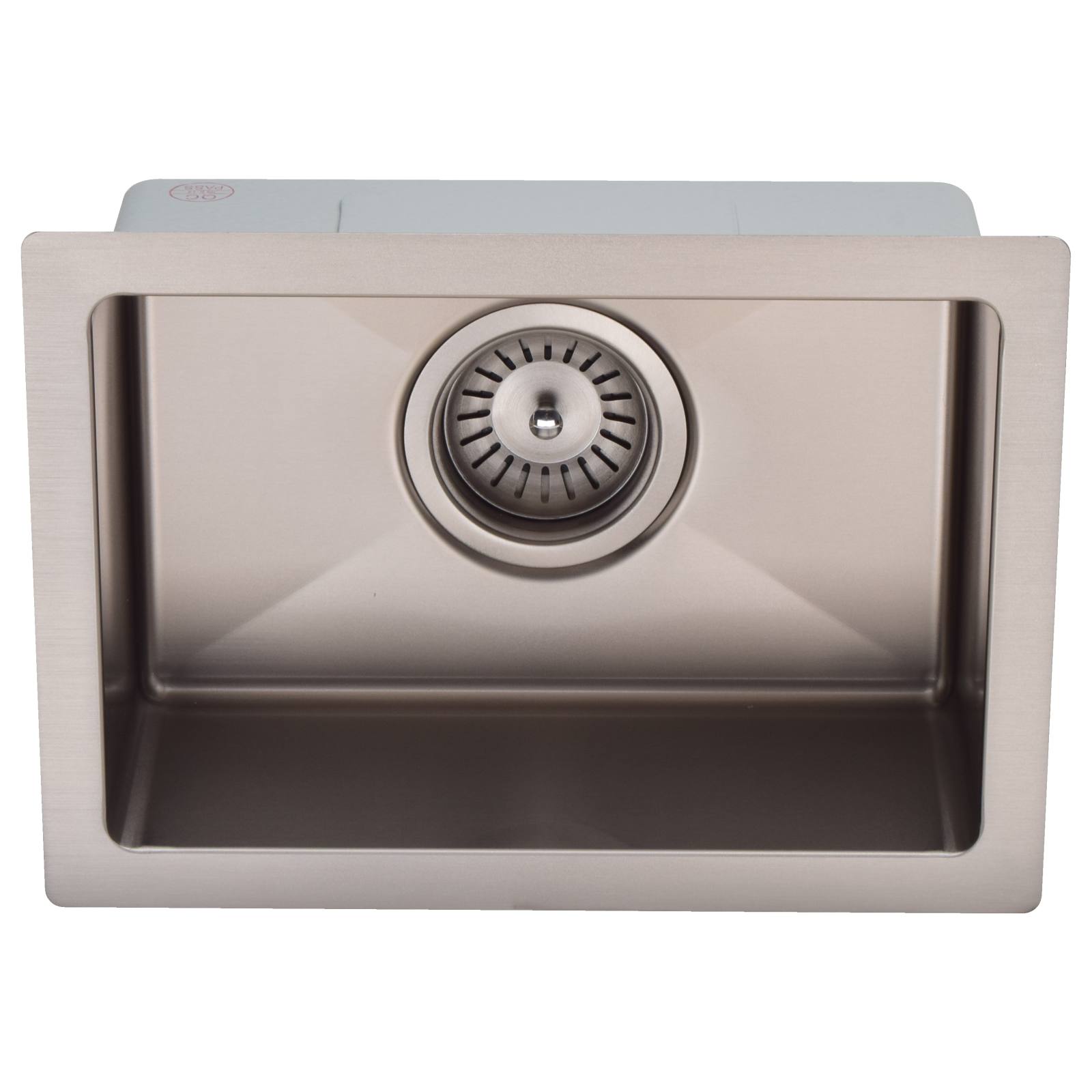 Single Bowl 382 x 272, PVD Brushed Nickel