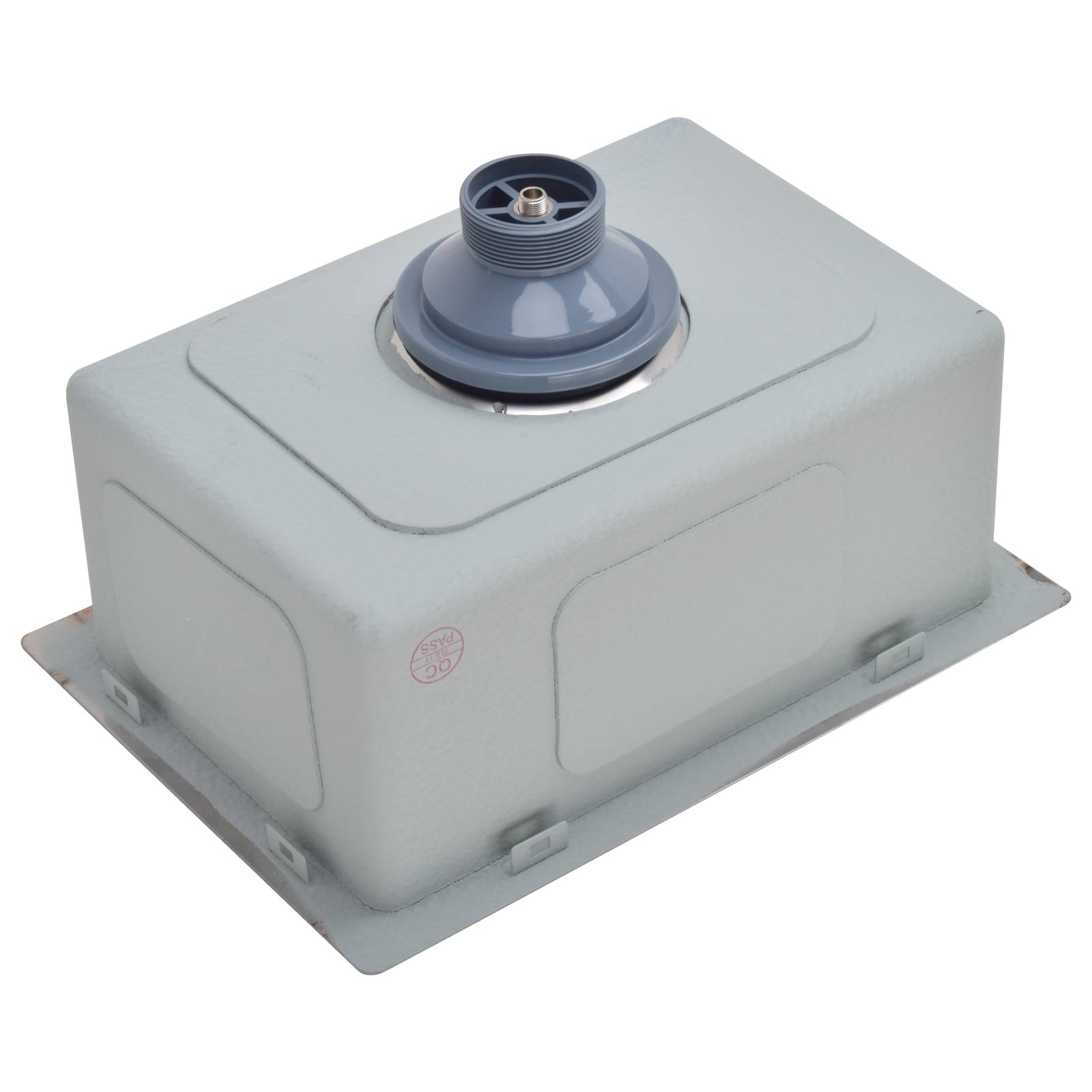 Single Bowl 382 x 272, PVD Brushed Nickel