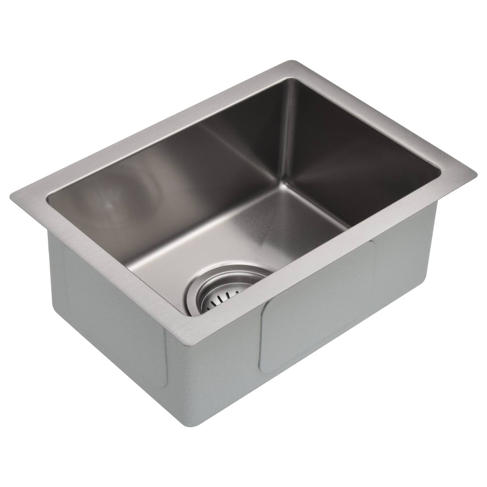 Single Bowl 382 x 272, PVD Brushed Nickel