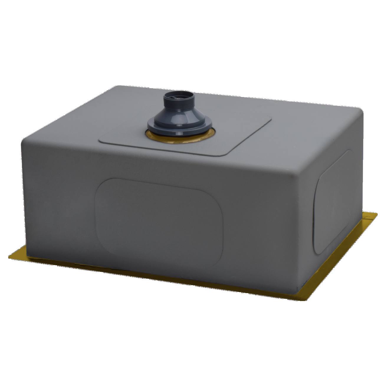 Single Kitchen Sink 38x44, PVD Brushed Gold