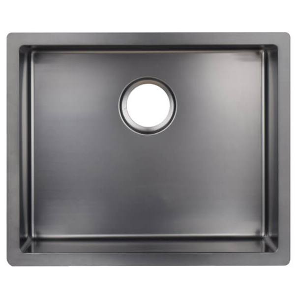 Single Kitchen Sink 38x44, PVD Gunmetal