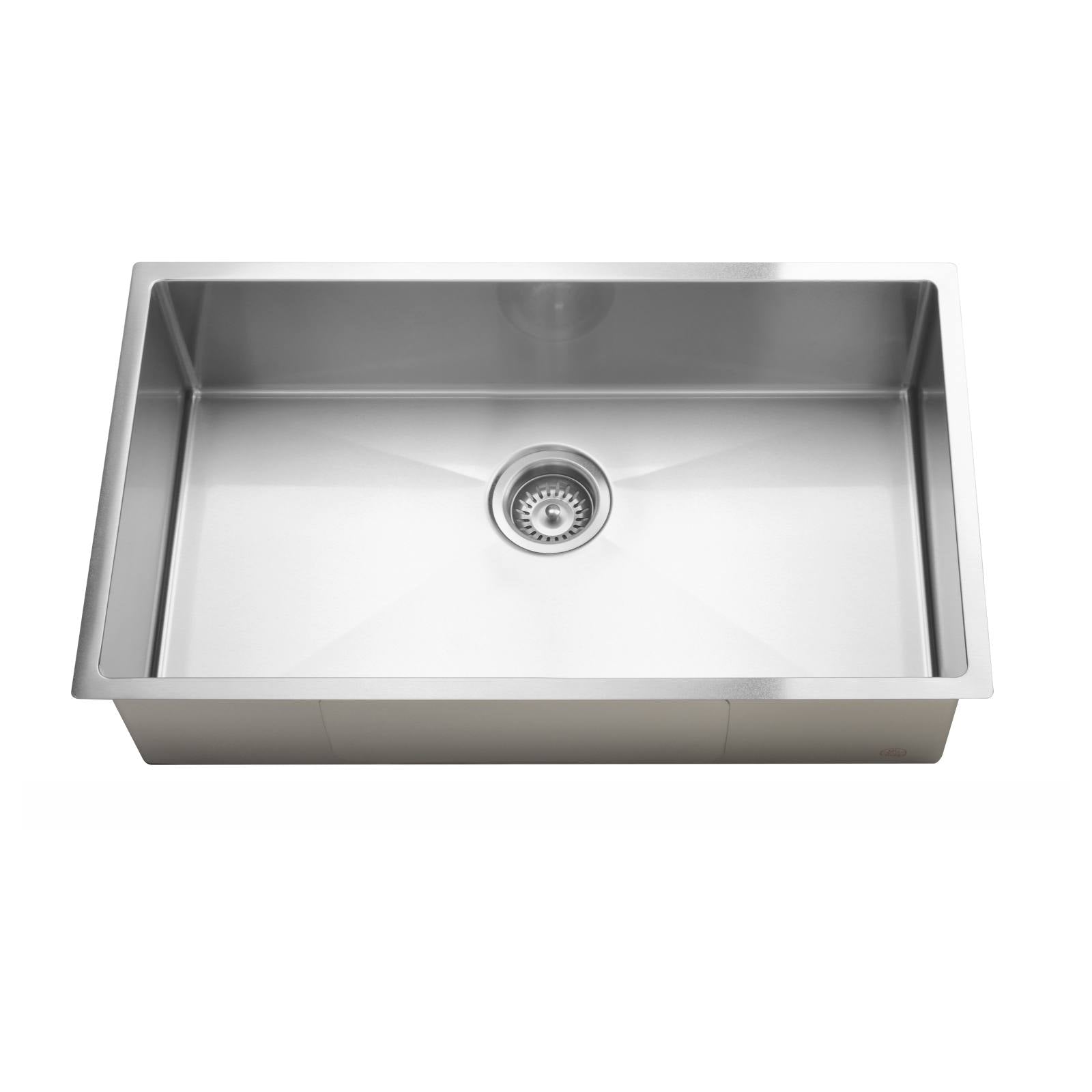 Single Bowl 760 x 440, PVD Brushed Nickel