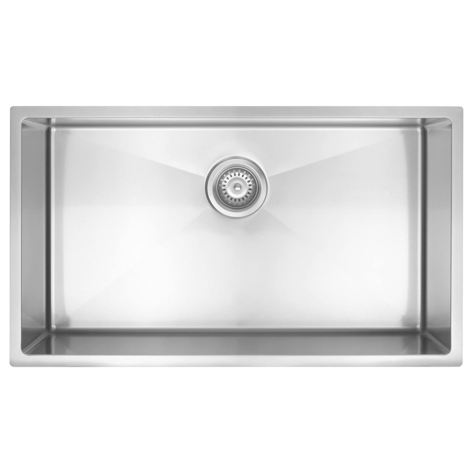 Single Bowl 760 x 440, PVD Brushed Nickel