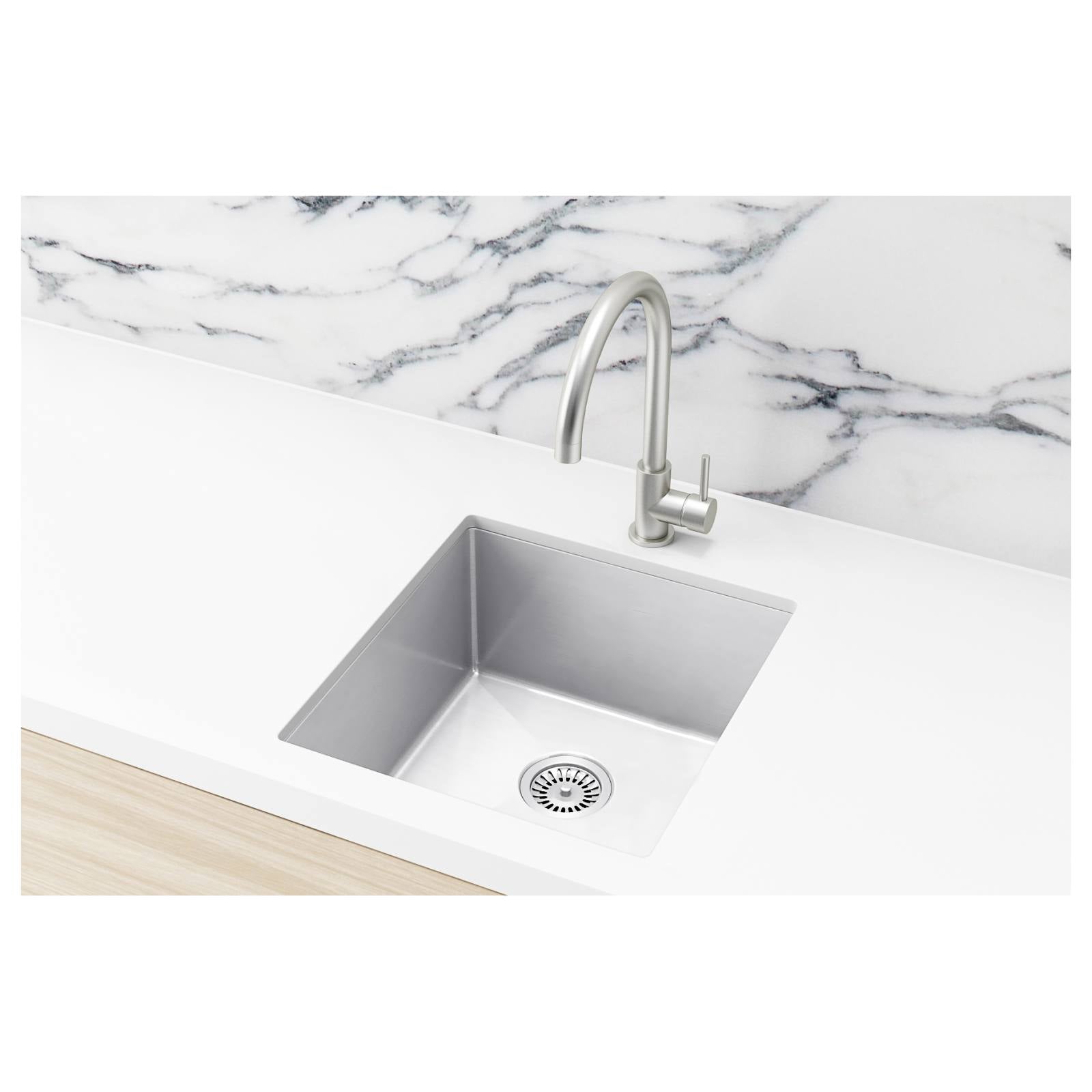 Kitchen Sink Single Bowl 440 x 440 Stainless Steel,