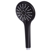 Round Hand Shower 3-Function, Matte Black