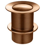 40mm Pop-Up Waste - No Overflow / Unslotted, Lustre Bronze