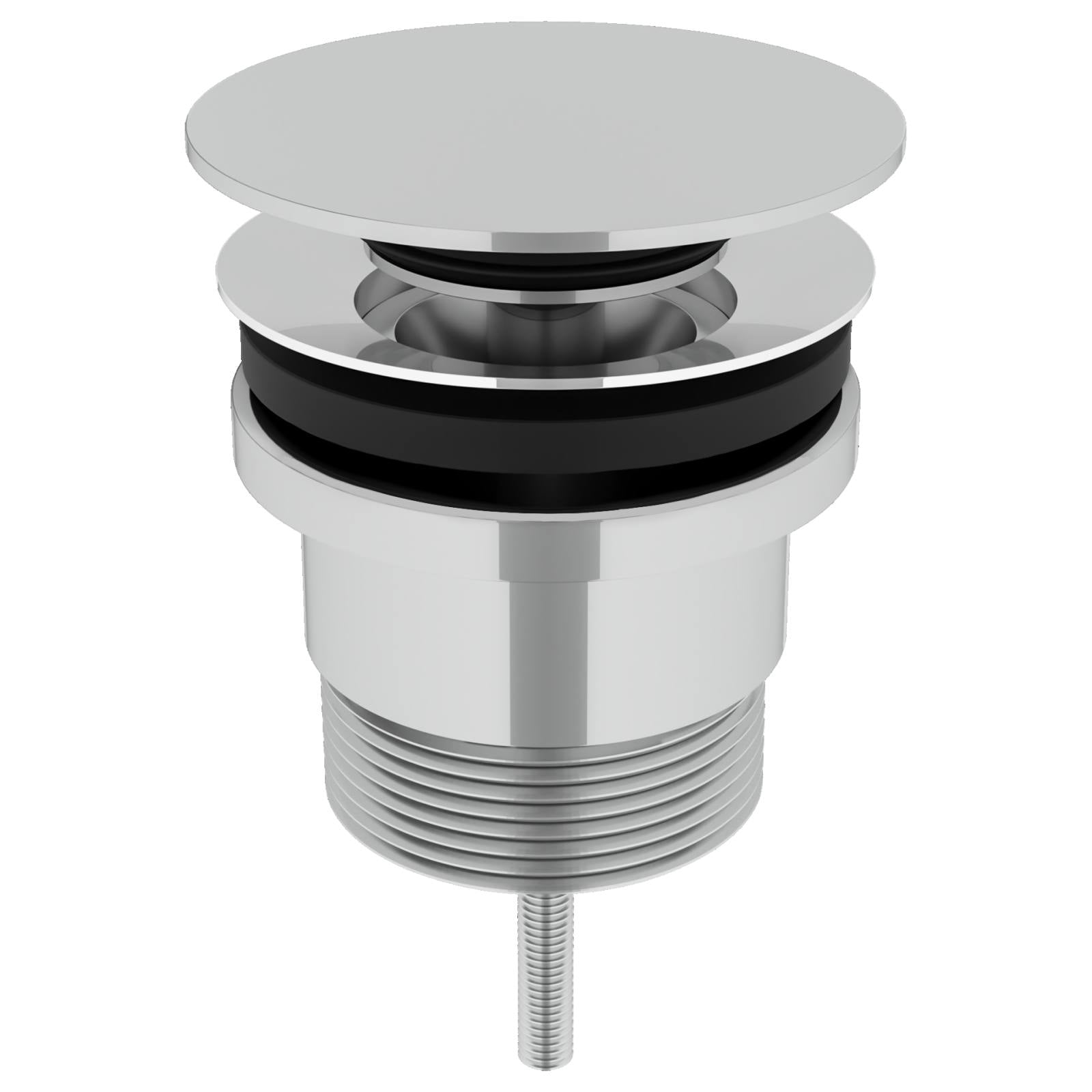 Universal all-in-one Pop Up Waste, Polished Chrome