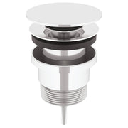 Universal all-in-one Pop Up Waste, Polished Chrome