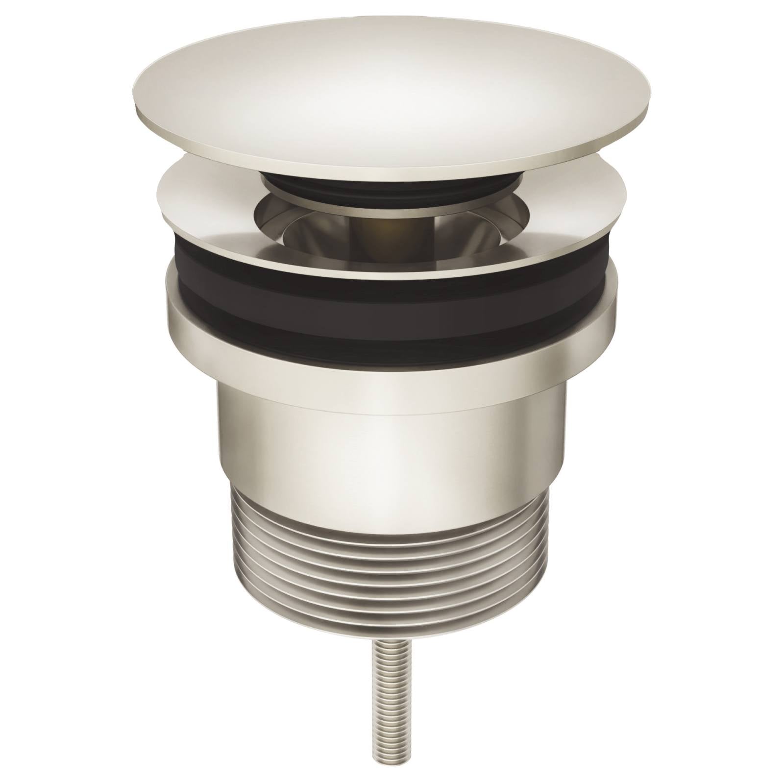 Universal all-in-one Pop Up Waste, Brushed Nickel