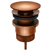 Universal all-in-one Pop Up Waste, Lustre Bronze