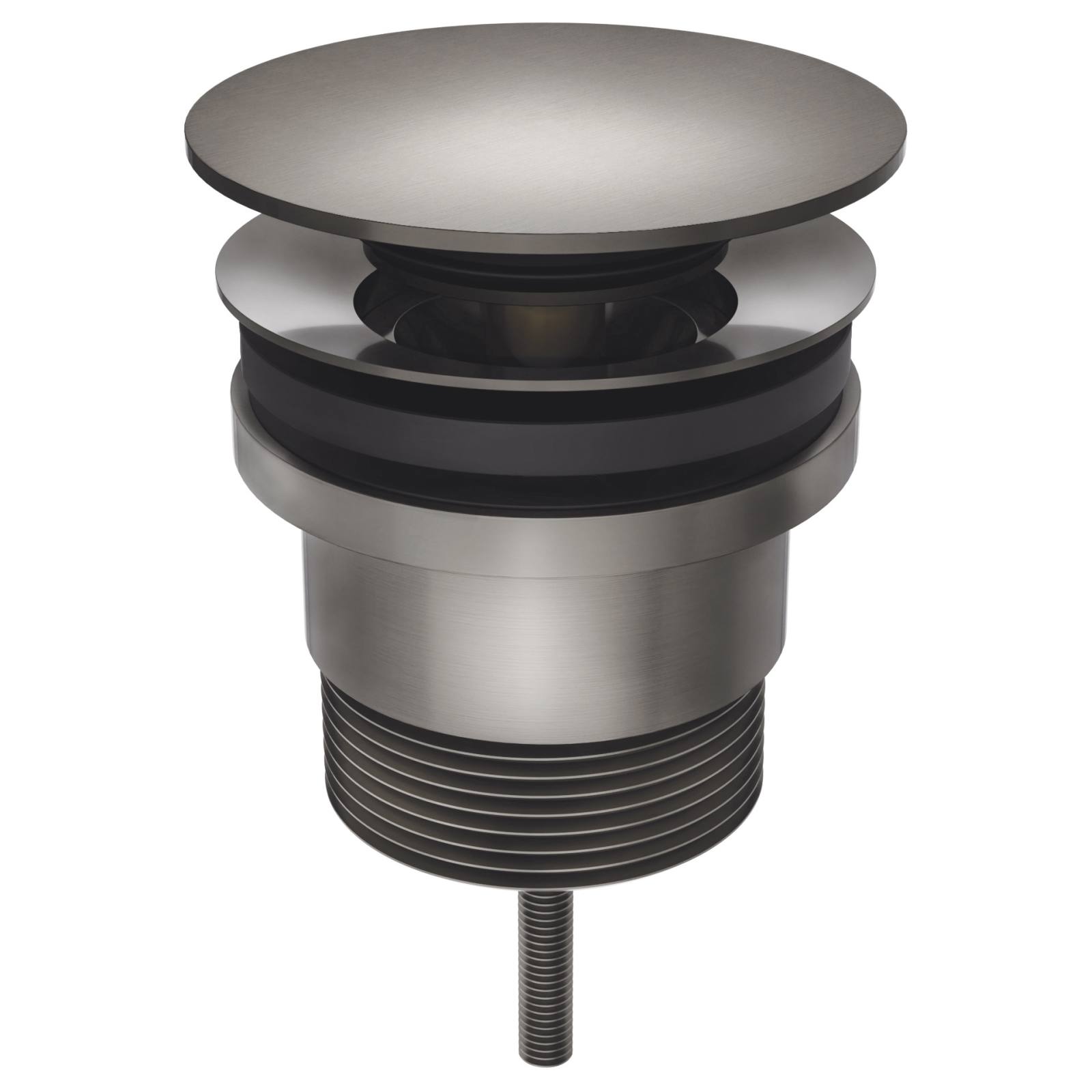 Universal all-in-one Pop Up Waste, Shadow Gunmetal