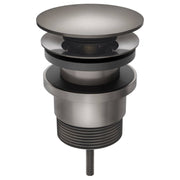 Universal all-in-one Pop Up Waste, Shadow Gunmetal