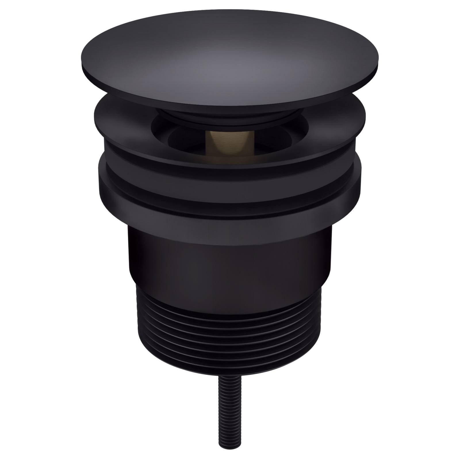 Universal all-in-one Pop Up Waste, Matte Black