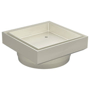 Shower Waste with Tile Insert, Brushed Nickel