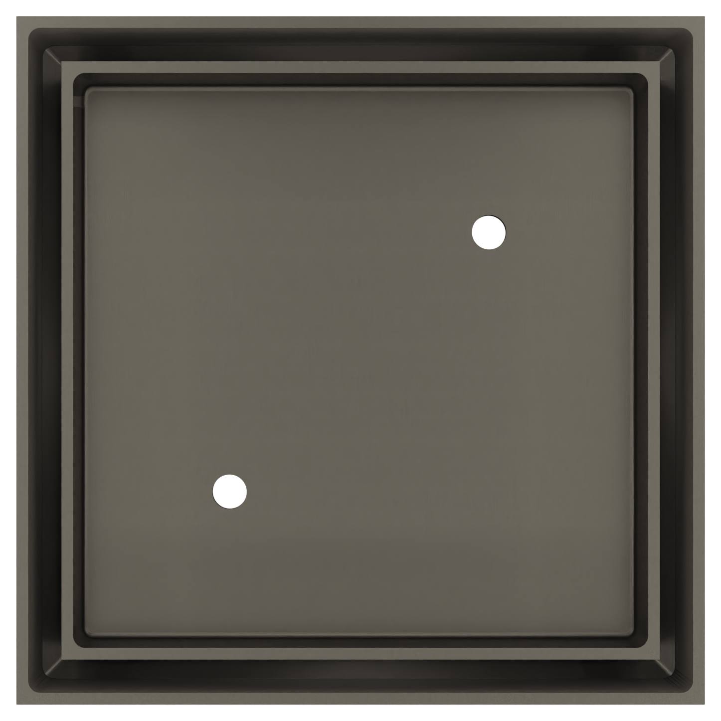 Shower Waste with Tile Insert, Shadow