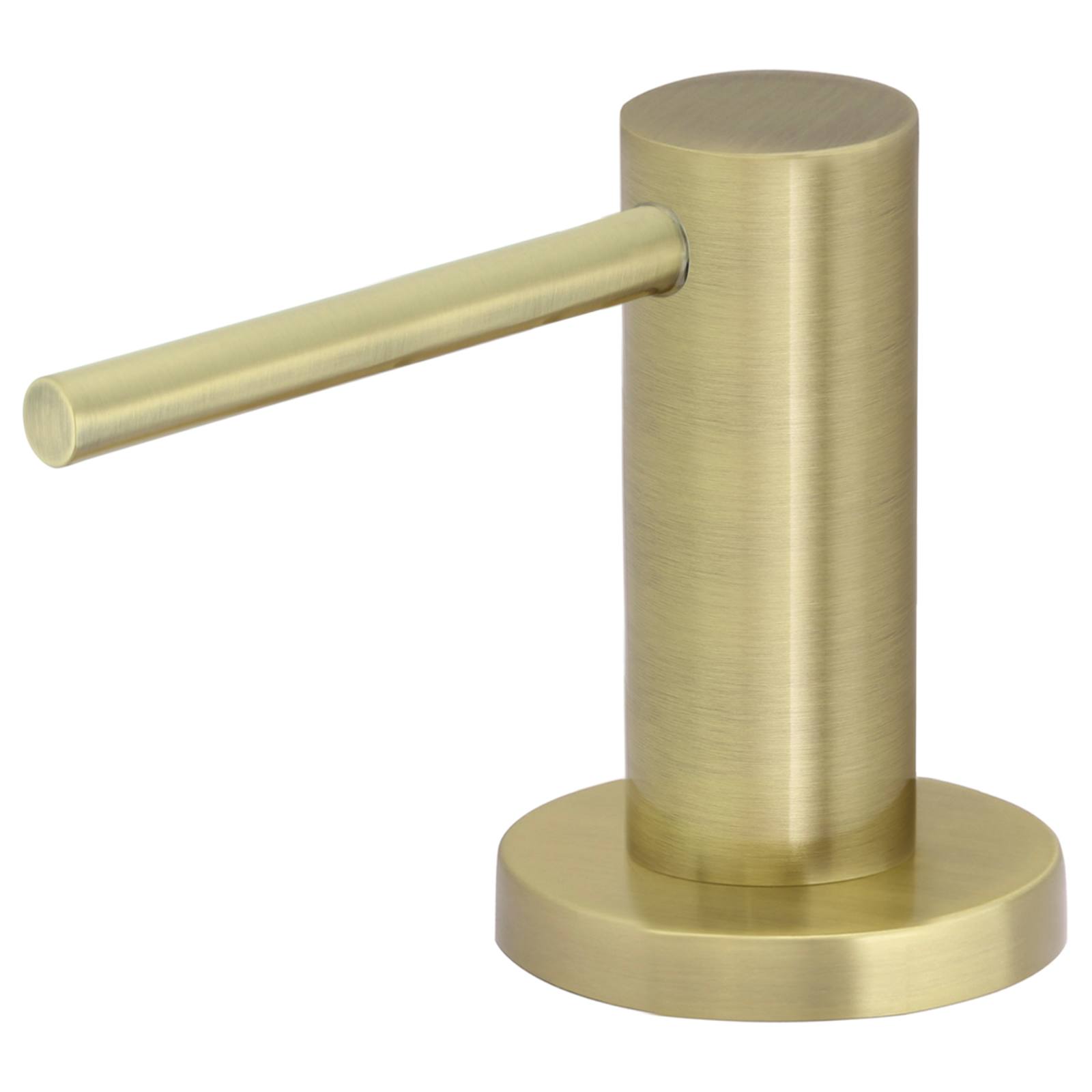 Round Soap Dispenser, Tiger Bronze