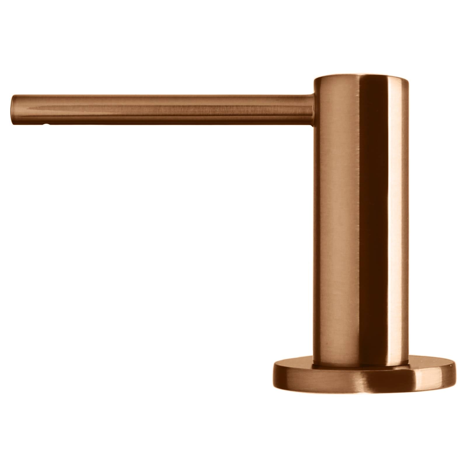 Round Soap Dispenser, Lustre Bronze