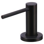 Round Soap Dispenser, Matte Black