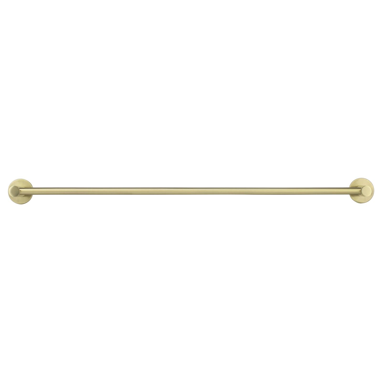 Round Double Towel Rail 600mm, PVD Tiger Bronze