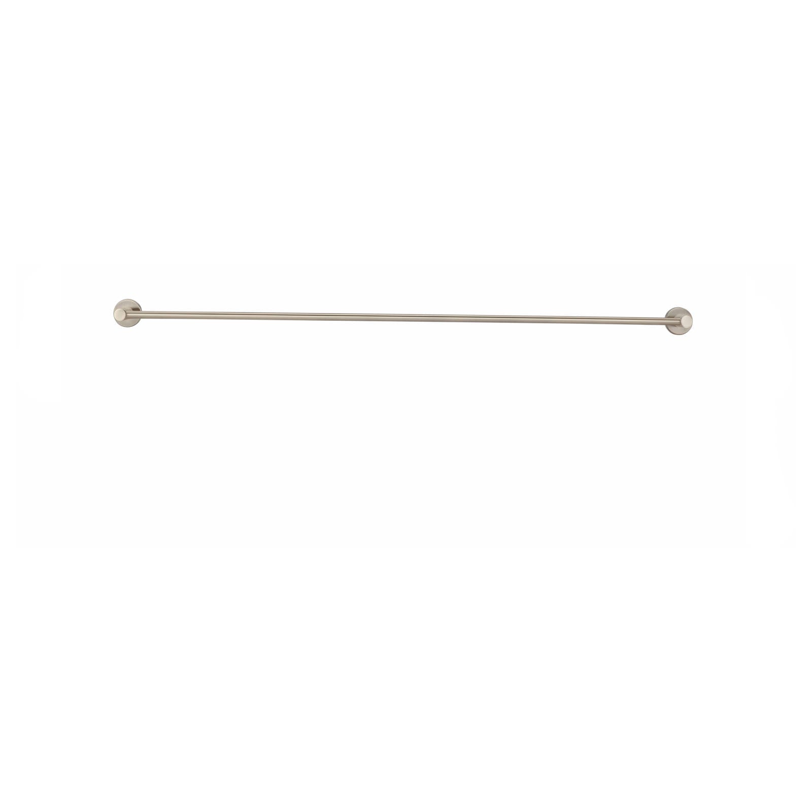 Round Single Towel Rail 600mm, Champagne