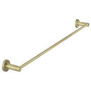 Round Single Towel Rail 600mm, PVD Tiger Bronze