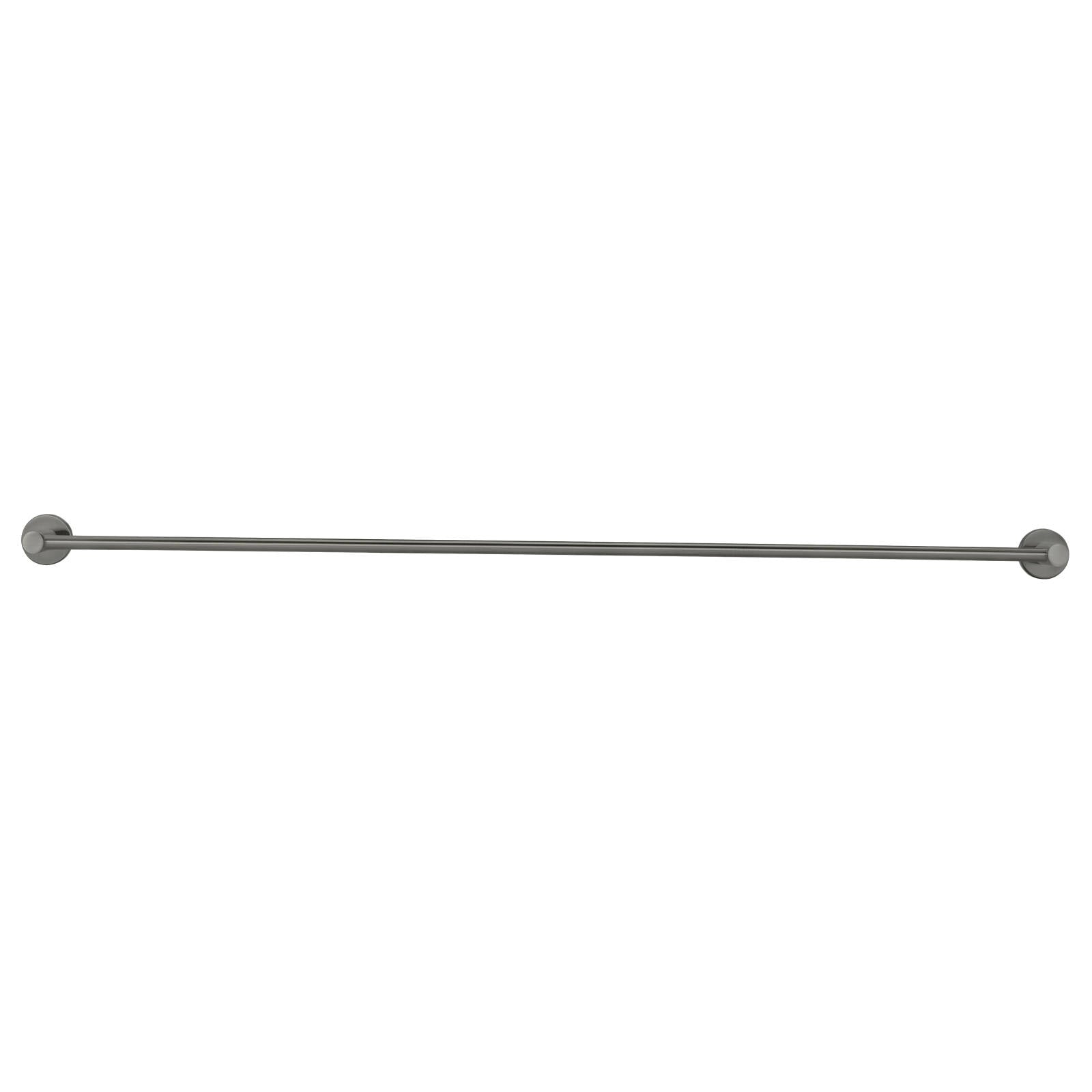 Round Single Towel Rail 600mm, Shadow