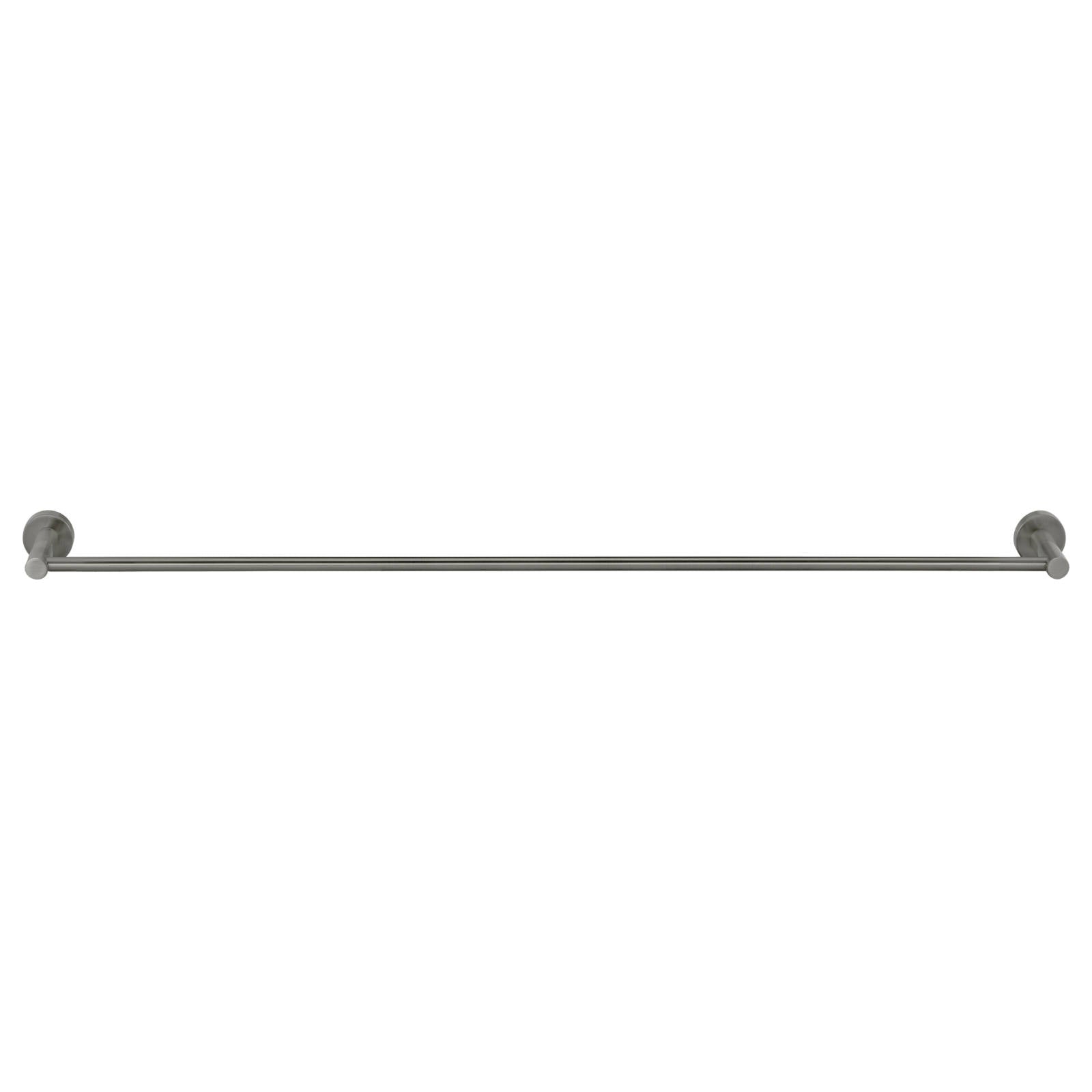 Round Single Towel Rail 600mm, Shadow