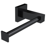 Square Toilet Roll Holder, Matte Black