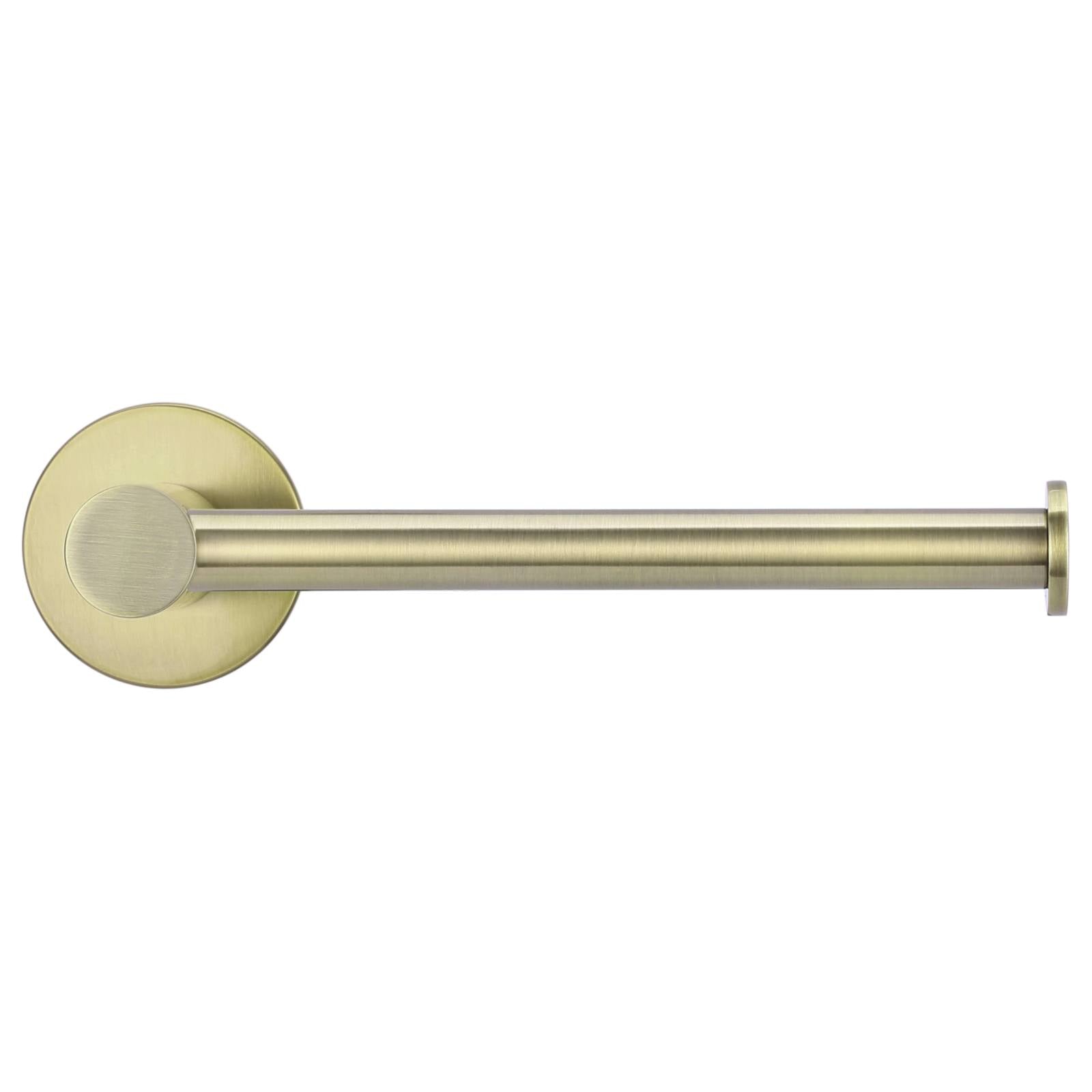 Round Toilet Roll Holder, PVD Tiger Bronze