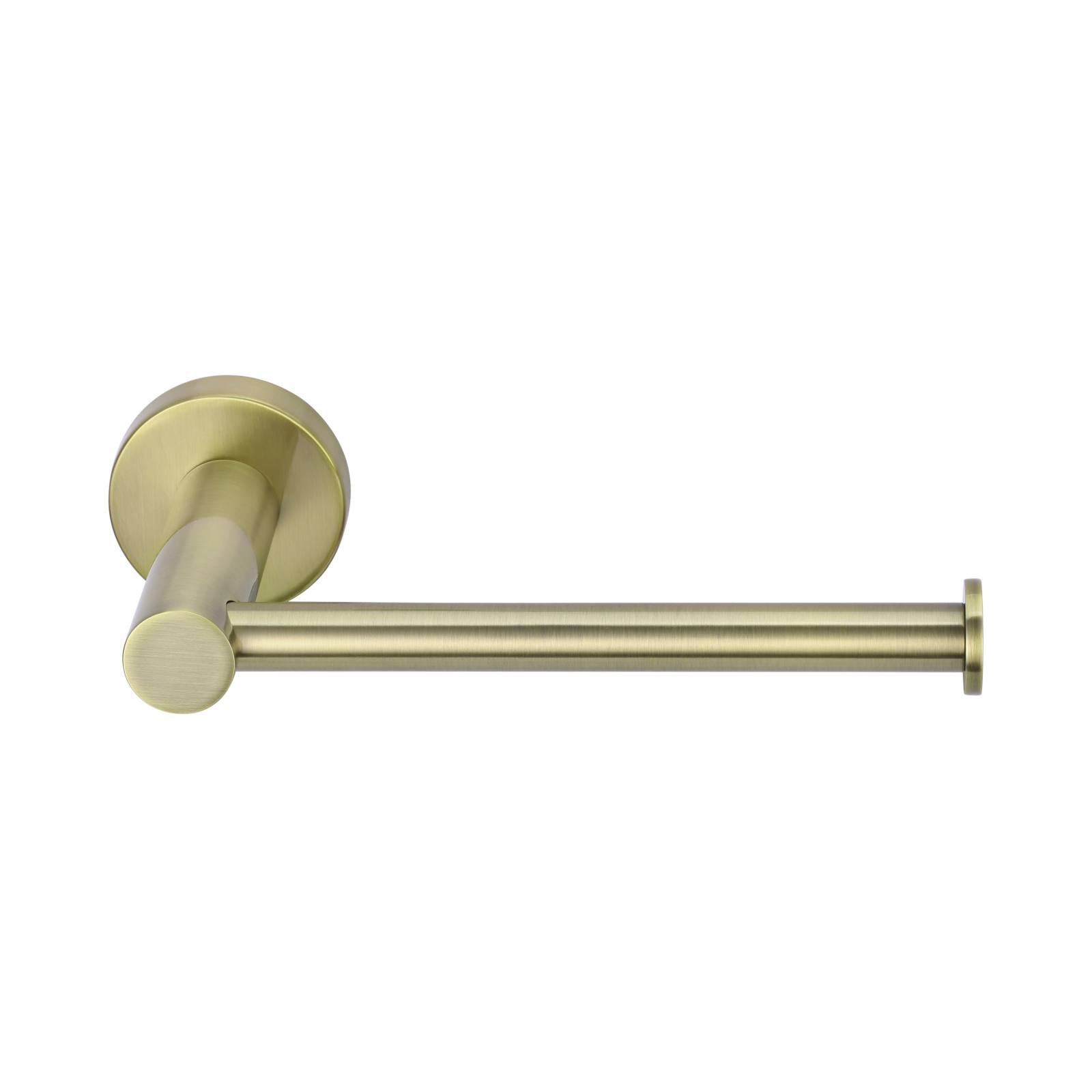Round Toilet Roll Holder, PVD Tiger Bronze