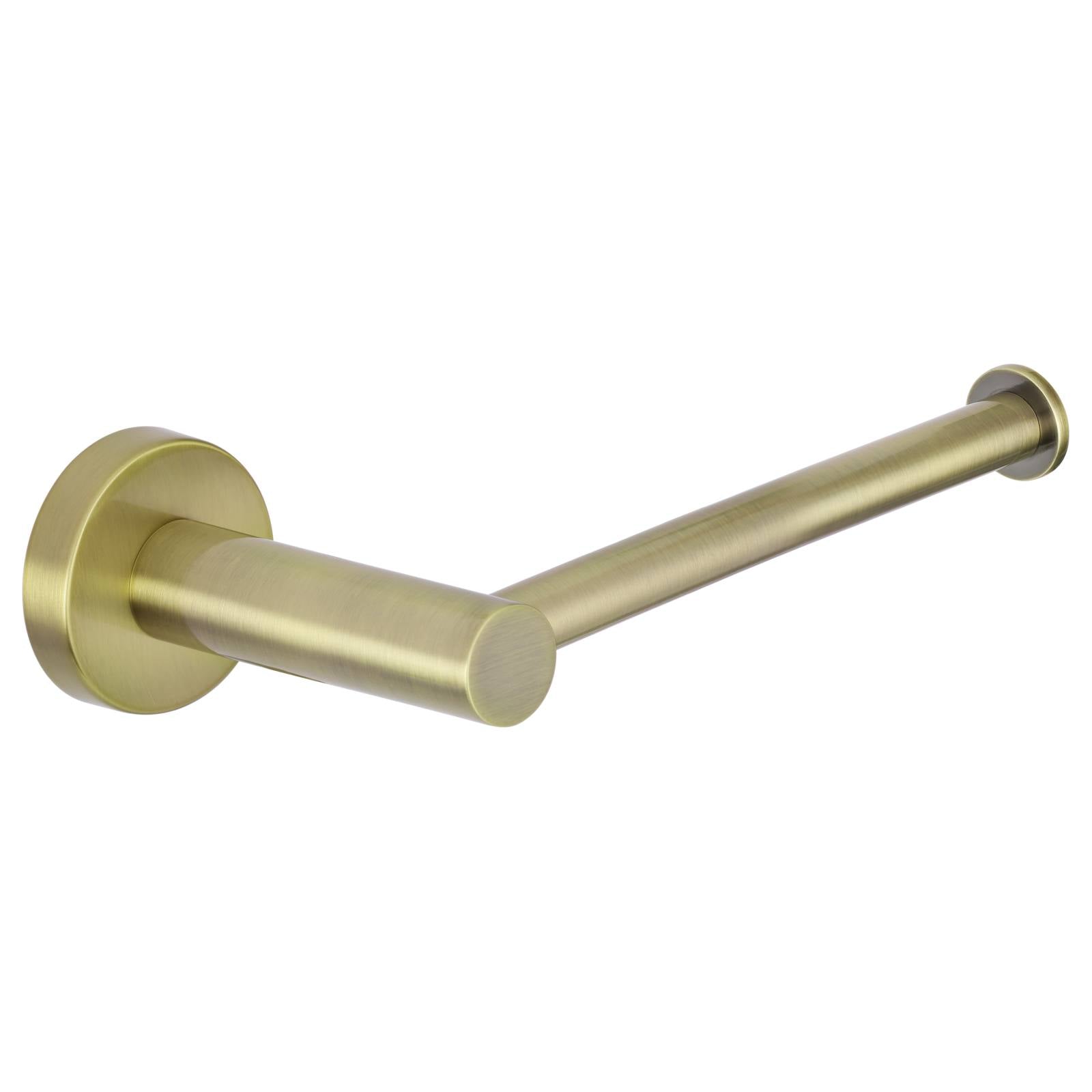 Round Toilet Roll Holder, PVD Tiger Bronze