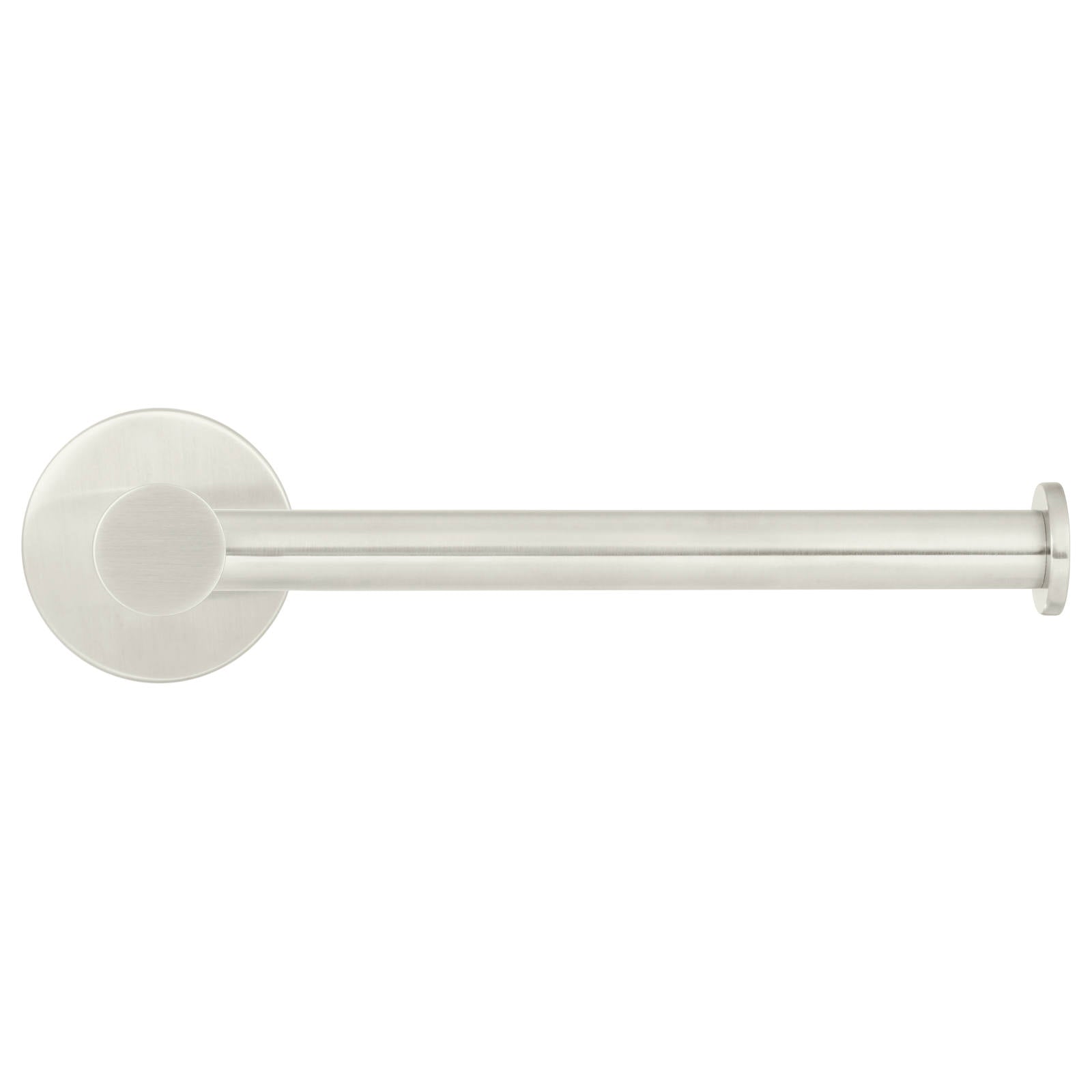 Round Toilet Roll Holder, PVD Brushed Nickel