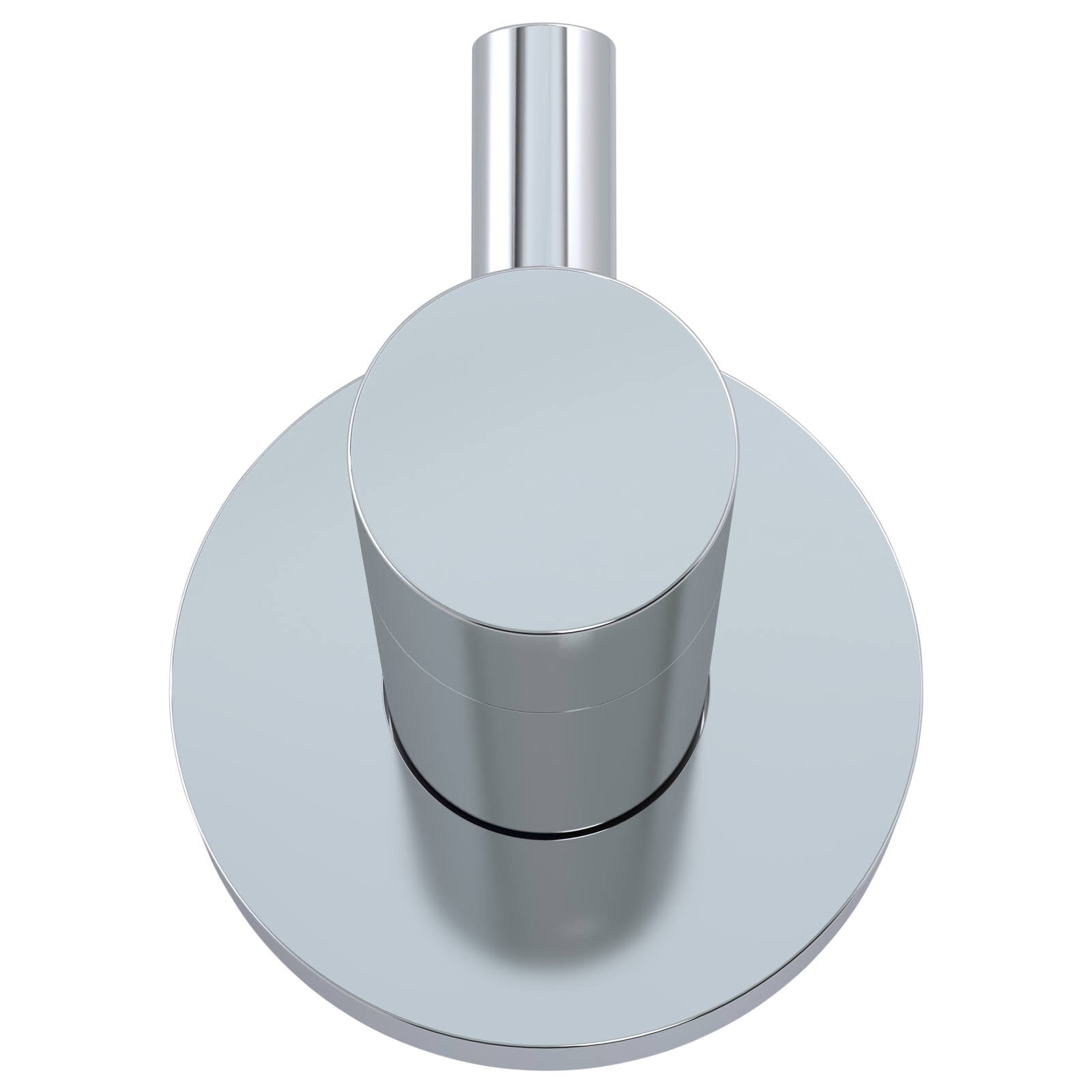 Round Robe Hook, Polished Chrome