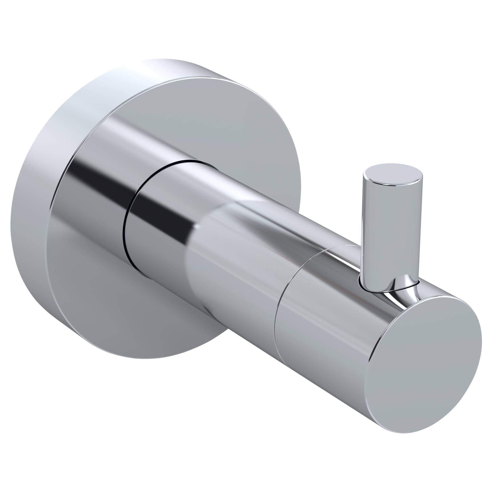 Round Robe Hook, Polished Chrome