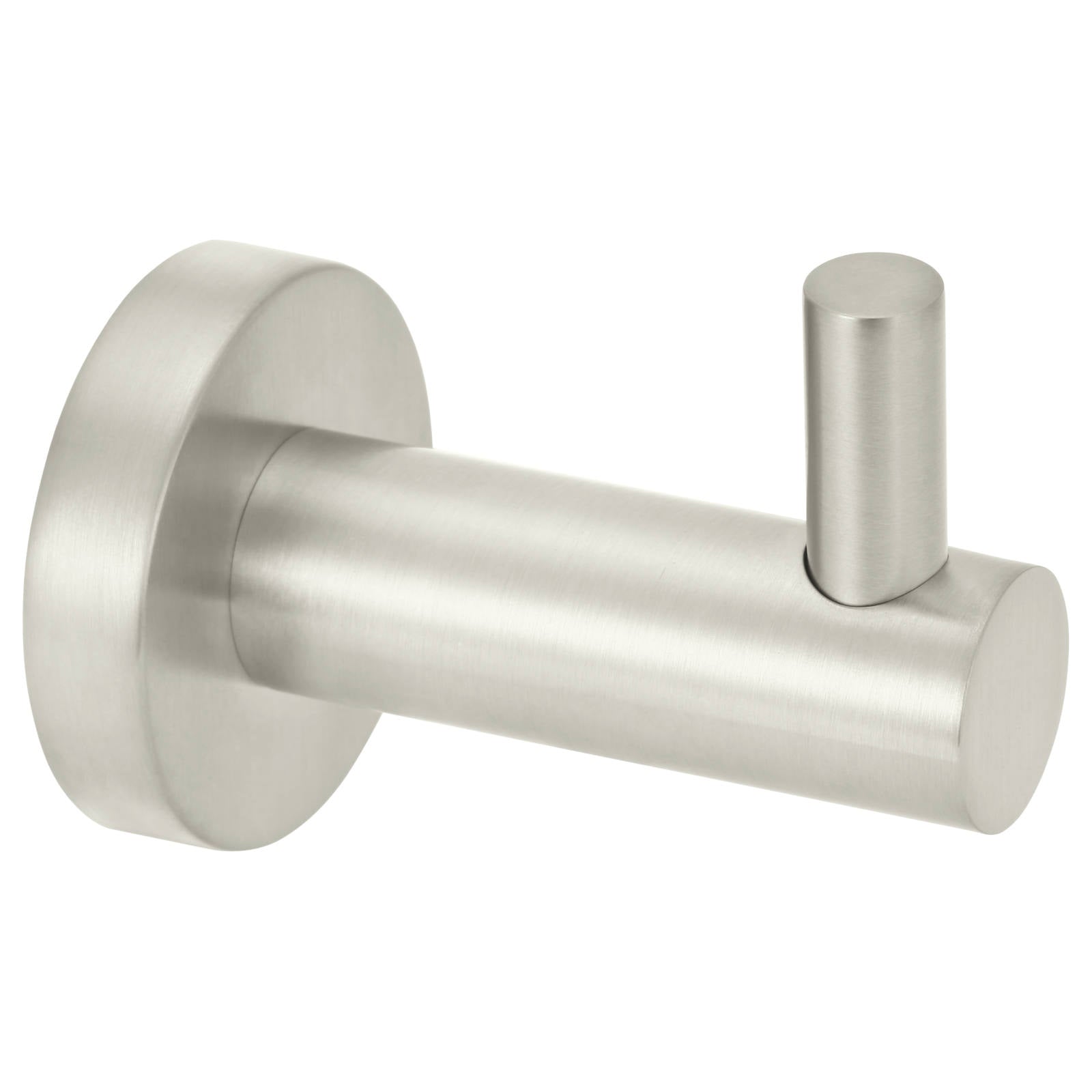 Round Robe Hook, PVD Brushed Nickel