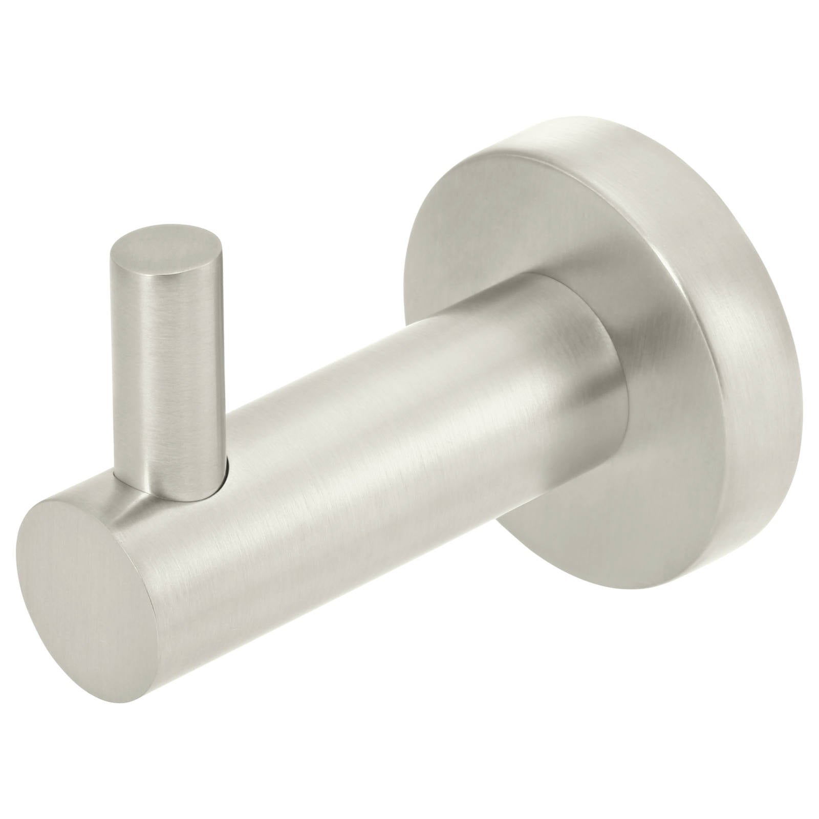 Round Robe Hook, PVD Brushed Nickel