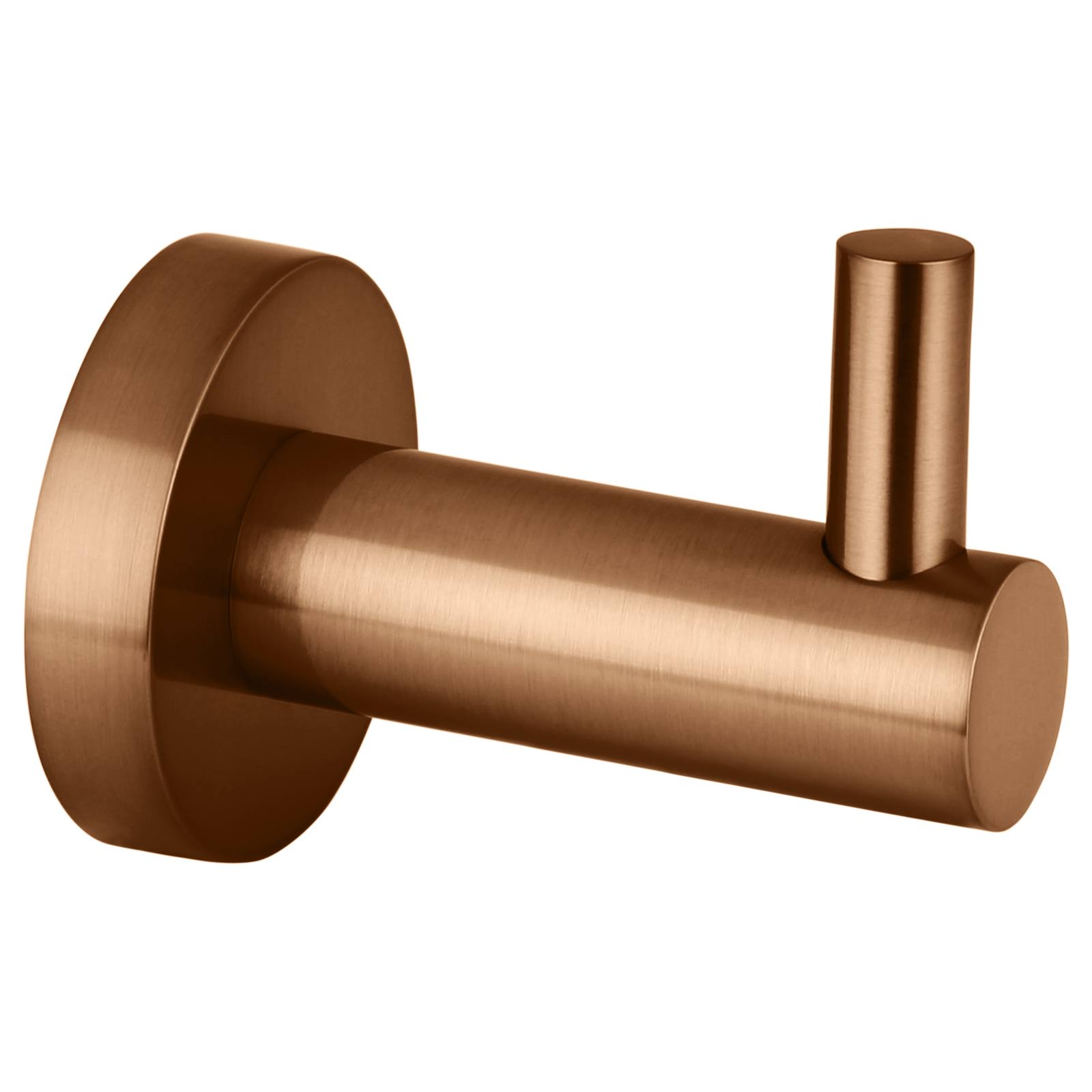 Round Robe Hook, Lustre Bronze