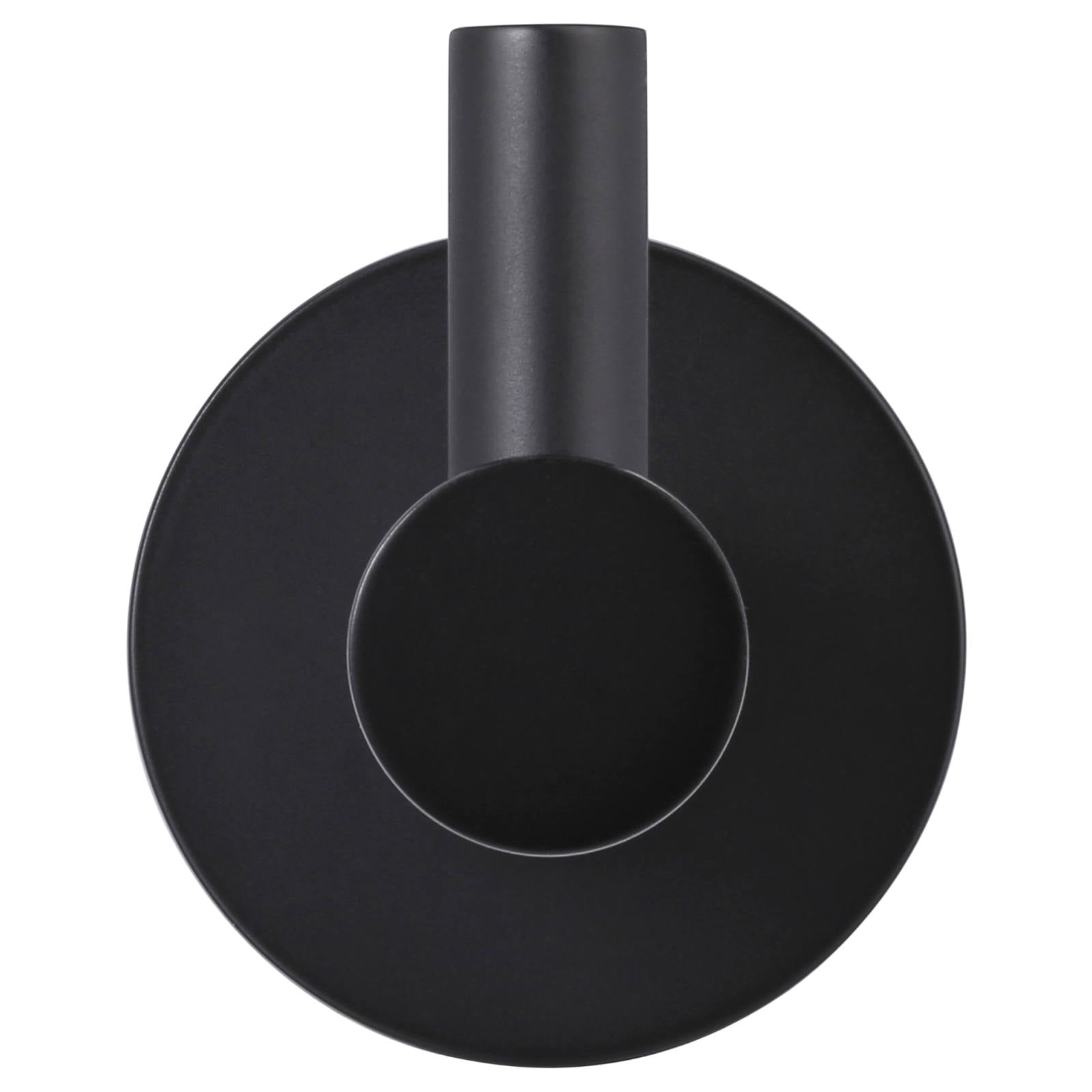 Round Robe Hook, Matte Black