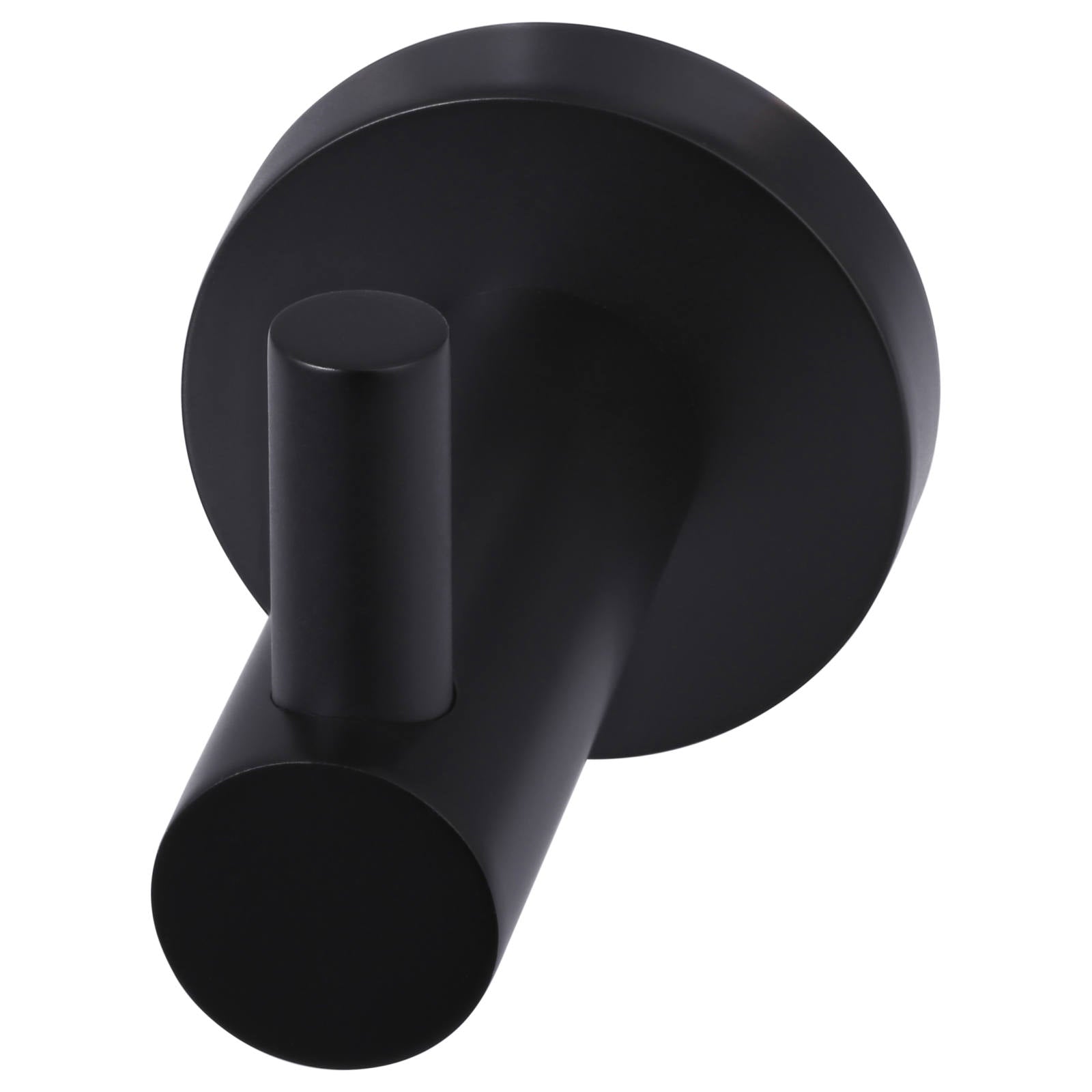 Round Robe Hook, Matte Black
