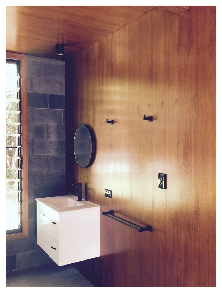 Square Robe Hook, Matte Black