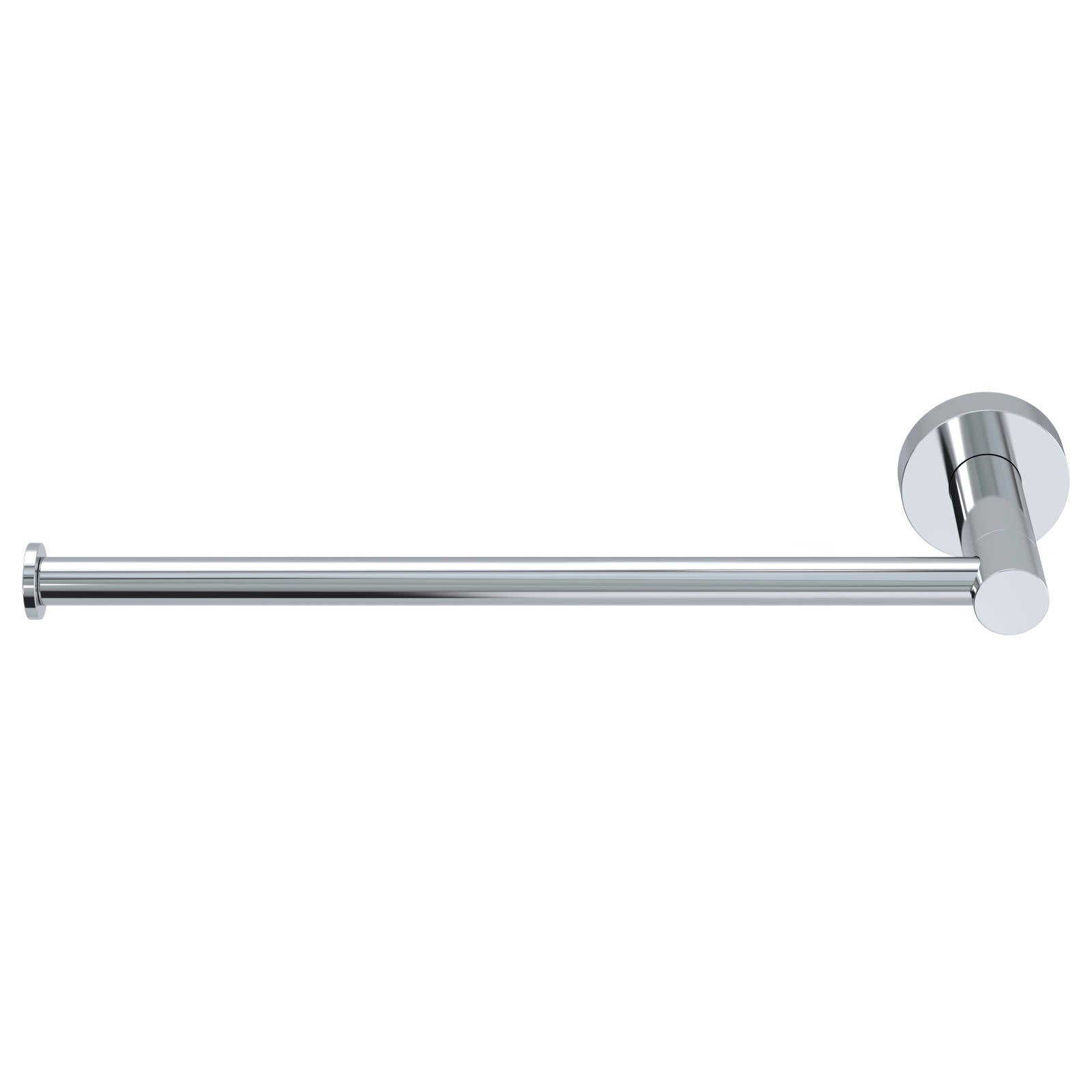 Round Guest Towel Rail, Polished Chrome
