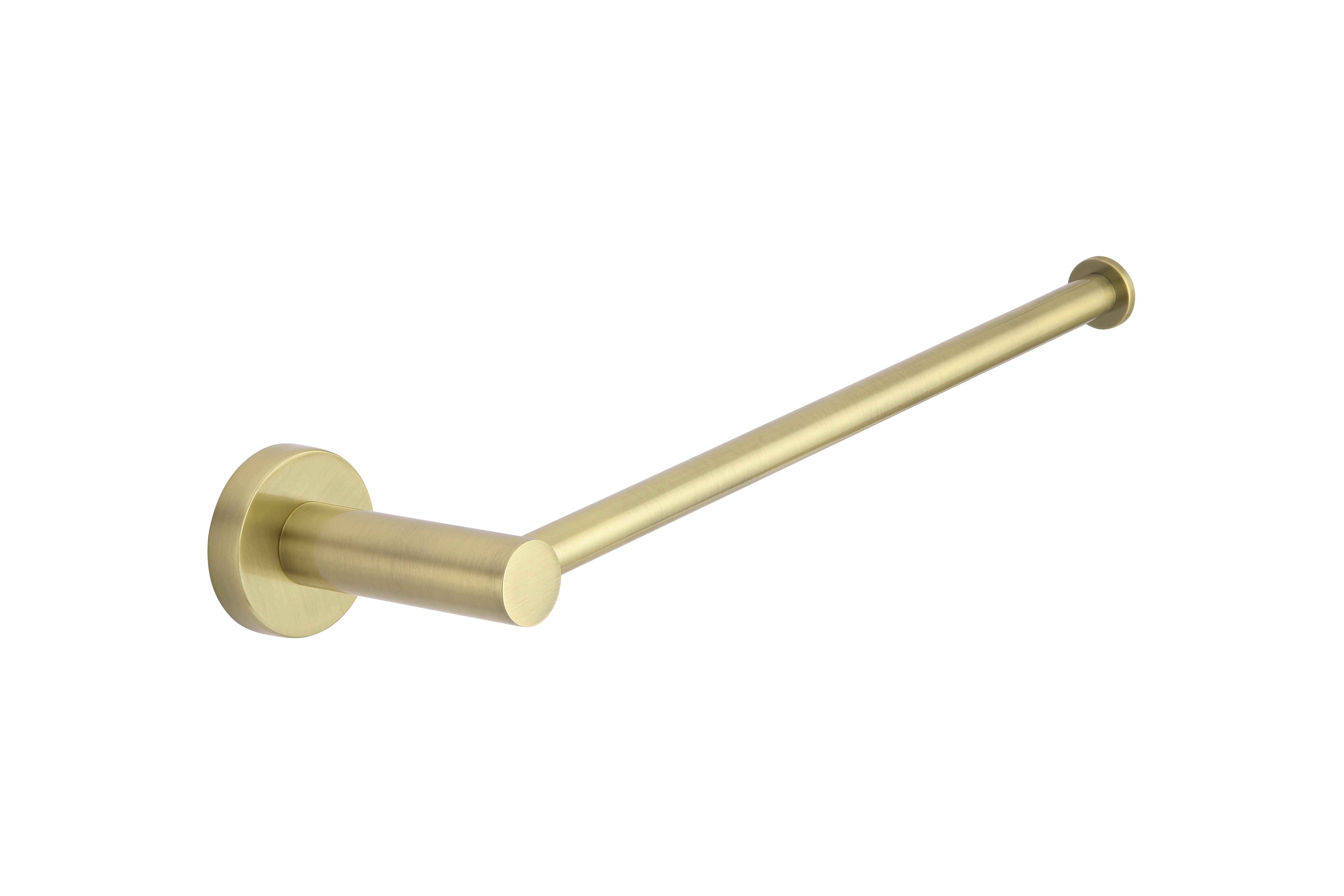 Round Guest Towel Rail, PVD Tiger Bronze